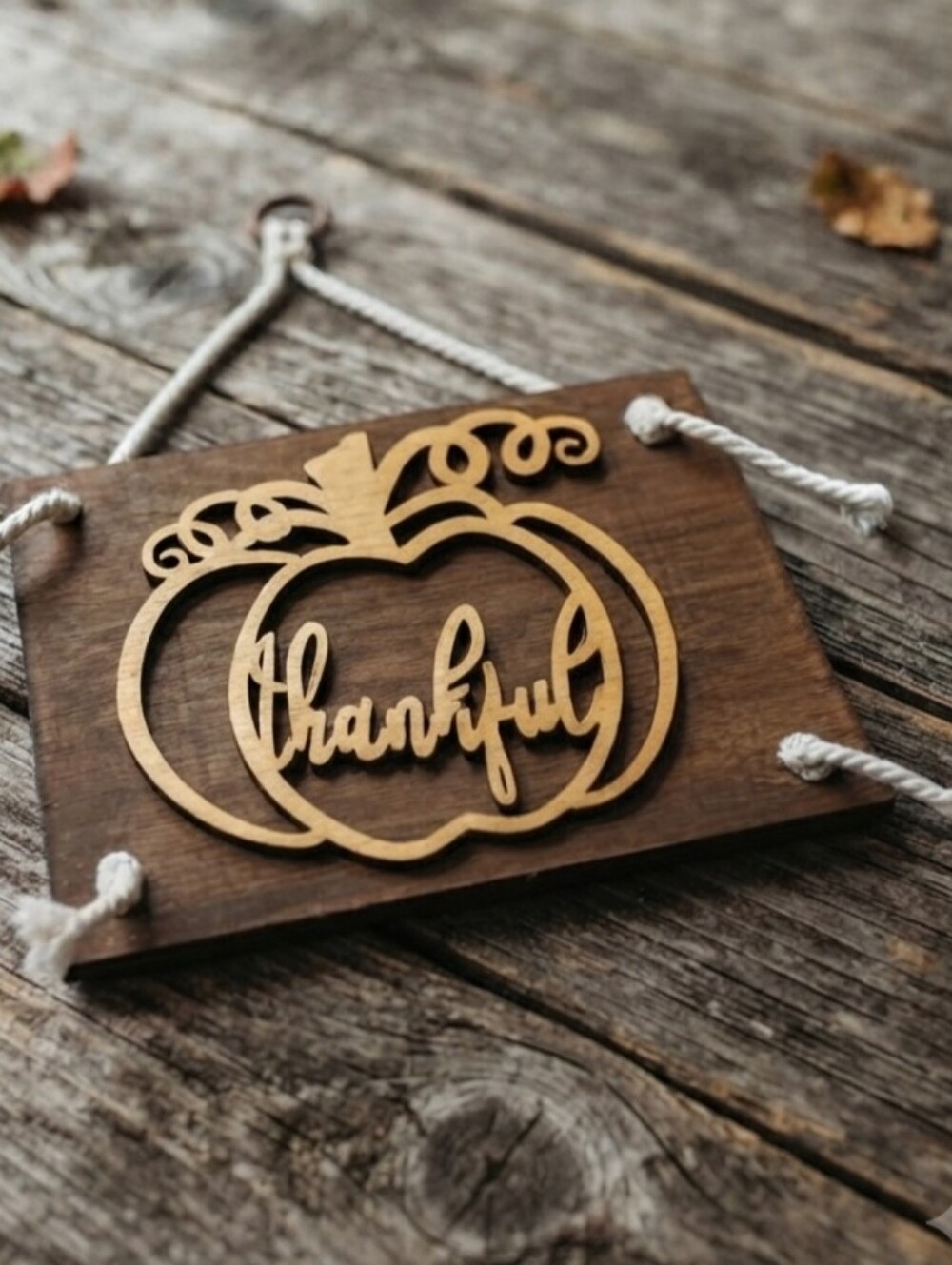 Rustic Pumpkin Fall Decor - Picture 3 of 7